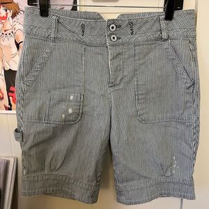 Free People Carpenter Bermuda Shorts